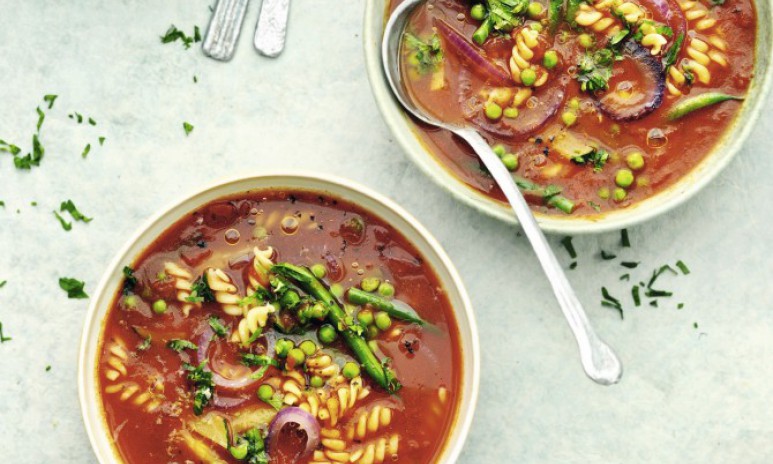 Recept Minestrone con Mini Fusilli Grand'Italia